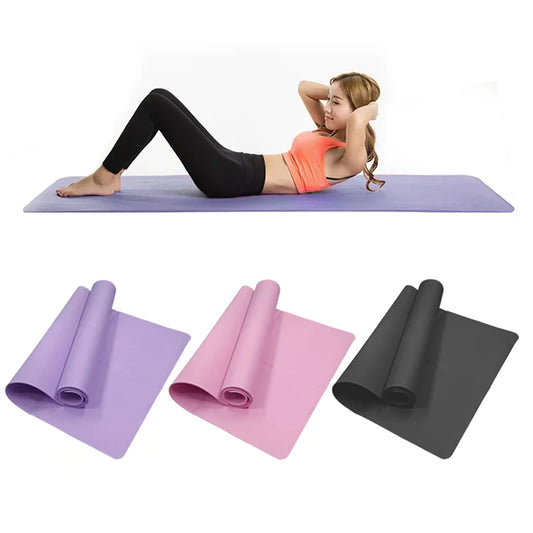 Purelva 4MM Thick Yoga Mats Anti-slip